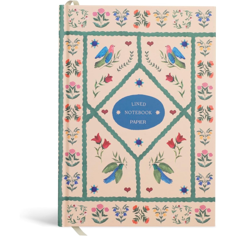 image:imagePapier Quilted Daydreams Notebook  Hardcover Journal  Lined Pages  Good for Writing amp Drawing  Study amp Office Organizer Sketchbook Commonplace Book With Bookmark  Beautiful Gift