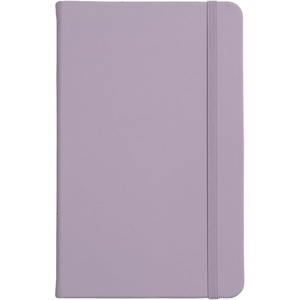 Papier Everyday Notebook – Black, 5” x 8.25” | Lined Journal Book with Expandable Back Pocket | For Note Taking, Journaling, List Making, School, College Essentials or the Office | FSC Paper(Lilac)