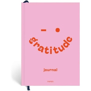 Papier Gratitude Attitude Journal – Pink Hardcover | Daily Prompts, Morning & Evening Manifestation & CheckIn | Undated Planner | For Affirmation, Reflection, Mindfulness & Meditation | Self Care Gift