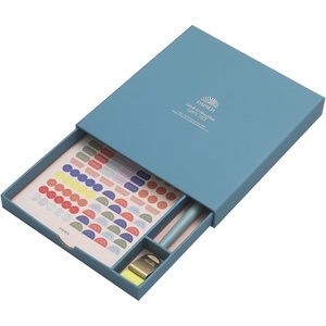 Papier Stick to the Plan Gift Set – Colored Organizer Stickers, Fine Tip Pen & Bronze Page Clip | Organize Your Day, Week & Month | Ideal for Journal, Planner & Notebook | Beautiful Presentation Box