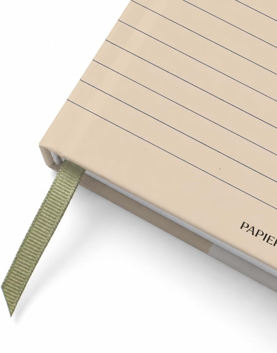 image:imagePapier In The Grid A5 Academic Planner 202627 HardCover Week amp Month Organizer 100gsm Paper Goals Key Dates amp Assignment Planning